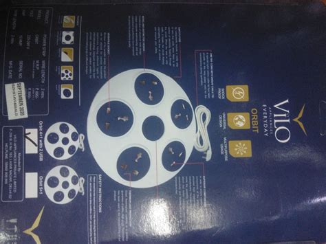 VILO Orbit Power Strip 5+1 : Amazon.in: Electronics