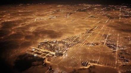 Earth cityscapes lights maps night wallpaper | (54262)