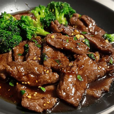 Beef with Garlic Sauce - My Homestyle Recipes