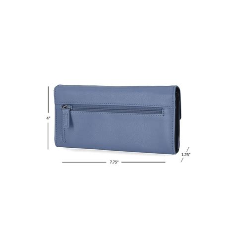 Buy Nautica Money Manager RFID Womens Wallet Clutch Organizer, Marine ...