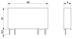 Miniature solid-state relay - OPT-24DC/ 24DC/ 2 - 2966595 | Phoenix Contact