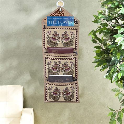 Kuber Industries Cotton 1 Piece Wall Hanging Magazine Letter Holder ...