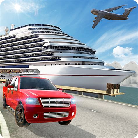 Offroad Cargo Transport Tycoon Sea Ship Simulator 3D: Real Euro ...