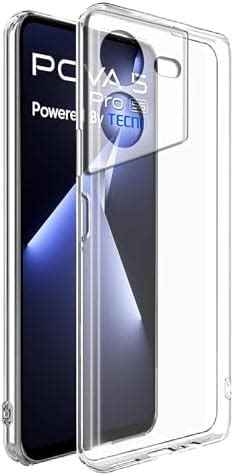 Jash Mobile Back Cover for Tecno Pova 5 Pro 5G | Transparent Shockproof ...
