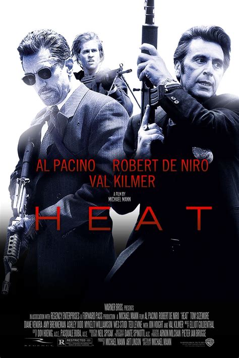 《烈火悍將》Heat (1995) | Best movie posters, Heat movie, Classic movie posters
