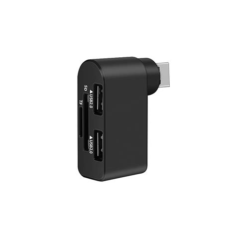 Adaptador giratorio de alta velocidad de 3 puertos USB 2 HUB USB ...