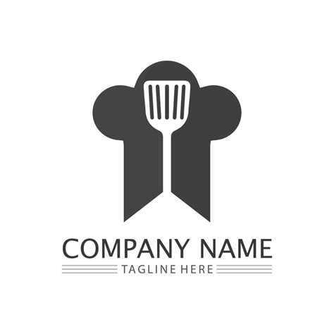 chef hat logo vector design template 24380834 Vector Art at Vecteezy