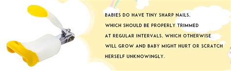 Baybee Baby Nail Clipper with Magnifier Zoom Lens, Safety Nails Cutter ...