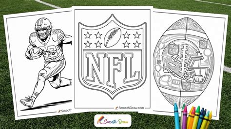 47 Free NFL Coloring Pages - Smooth Draw
