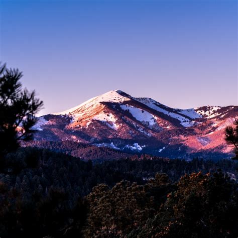Sierra Blanca Peak Wallpaper 4K, Glacier mountains, New Mexico