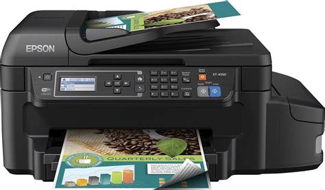 Buy Epson WorkForce ET-4550 EcoTank Wireless Color All-in-One Supertank ...