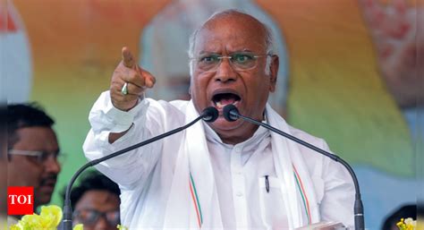 Mallikarjun Kharge writes to INDIA bloc leaders over alleged ...