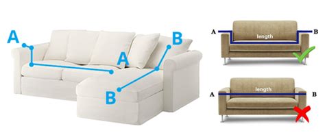 How to measure the sofa sizes before placing order — Sofa Cover Maker