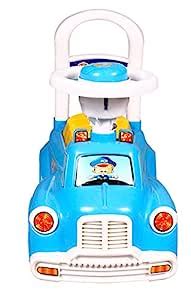 Kids Zone Baby Safe “PCR Plane Rider” Ride-on Low-seat Car Toy, Walker ...