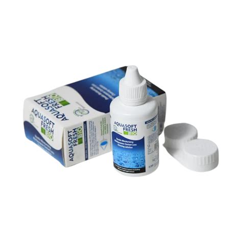 Aquasoft Fresh Bio 60ml by First Lens: Compact Lens Care