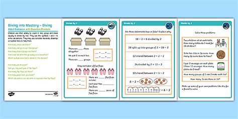 👉 White Rose Maths Compatible Year 2 Divide by 2 - Twinkl