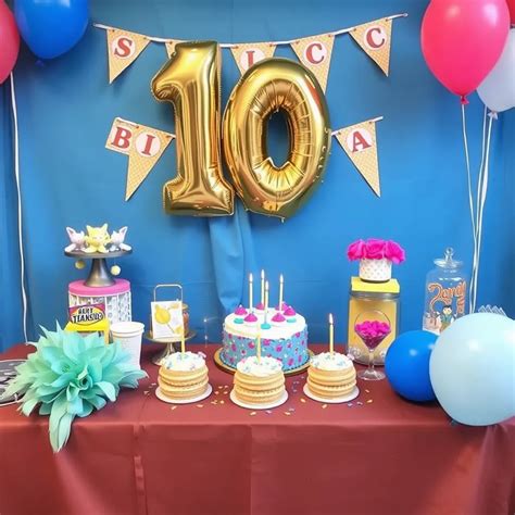27 Awesome 10th Birthday Party Ideas That Will Make Your Kid’s Day ...