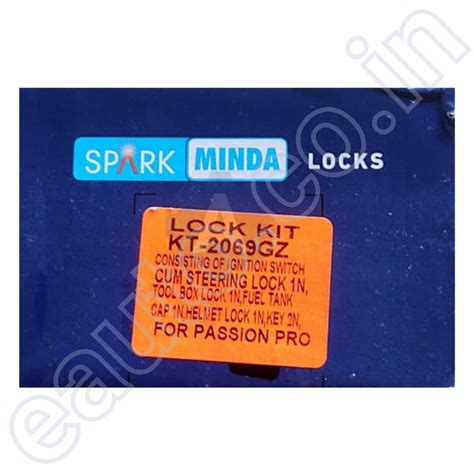 MINDA Lock Set (For Hero Passion Pro) | Set of 4