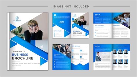 Modello di brochure di 10 pagine | Vettore Gratis