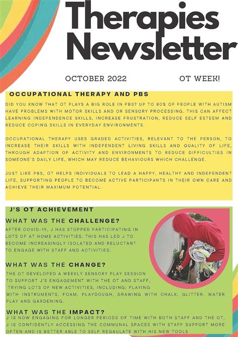 Occupational Therapy And Autism Treatment Job Desk | Early Years