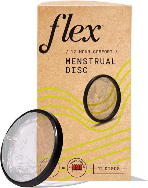 Amazon.com: Flex Menstrual Discs | Disposable Period Discs | Reduce ...