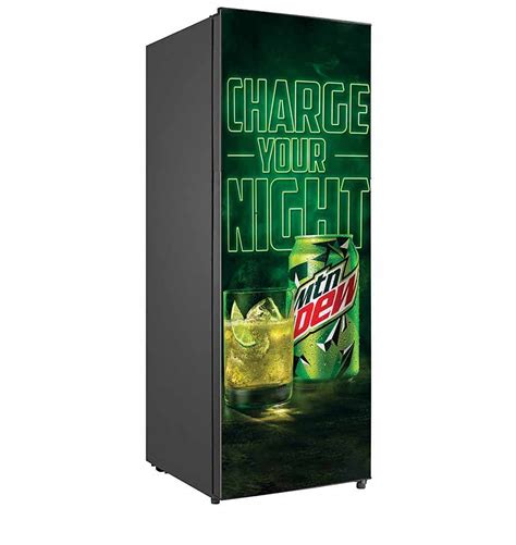 wallpics® Mountain Dew Fridge Sticker Skin Fully Waterproof Vinyl ...
