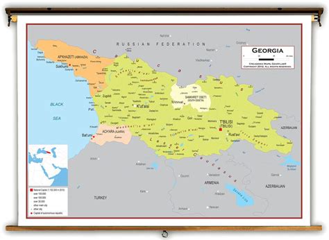 Political Map Of Georgia Fotolip Political Shades Map Of Georgia