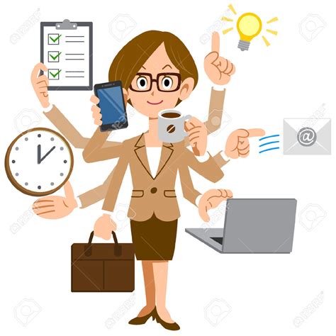 Busy Office Woman Clip Art 的图像结果
