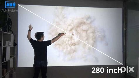 RD5 LED 3D 4K projector wifi smart youtube live tv usb hdmi 155 inchs ...