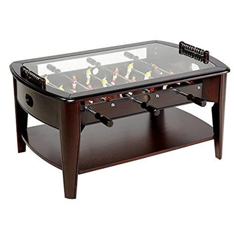 Foosball Coffee Table - Barrington 42 inch Wooden Game Table - Yinz Buy