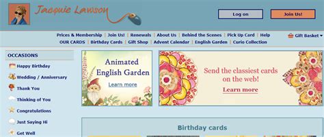 Jacquie Lawson Birthday Cards : The 18 Top Birthday E Cards And Sites ...