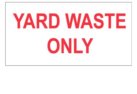 Image result for Yard Waste Stickers