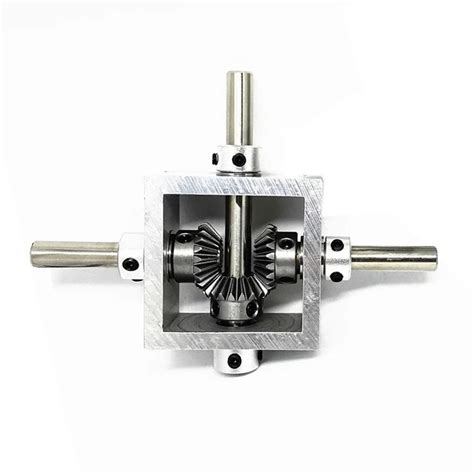 Buy PGFUN 1:1 Right Angle Bevel Gearbox 1 Module 20 Teeth 90° Angle ...