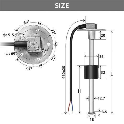 RUPSE Fuel Sender Unit Boat Fuel Tank Sending Unit India | Ubuy