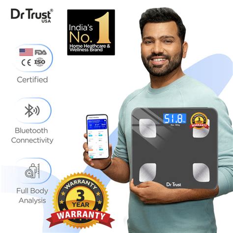 Dr Trust Personal Digital Weight Machine - Electronic Weighing Scales