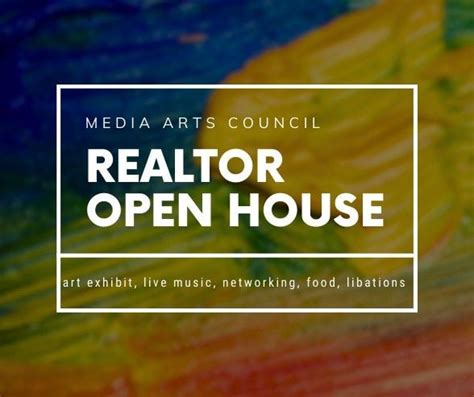 Realtor Open House (Free!), Media Arts Council, 24 October 2023 | AllEvents
