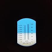 MCP Portable Handheld Refractometer Salinity(0-100%) Test Marine Reef ...