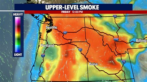 Wildfire smoke moving into Western Washington Friday | FOX 13 Seattle