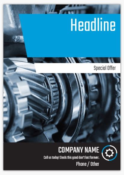 Manufacturing & Distribution Flyers Templates & Designs | Vistaprint