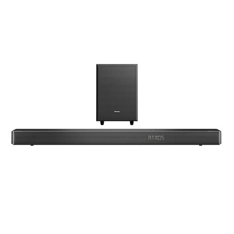 Hisense AX3120G 3.1.2Ch Sound Bar with Wireless Subwoofer, 360W, Dolby ...