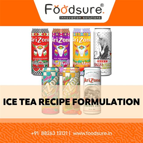 Best Ice Tea Recipe Formulation in Delhi, India | Foodsure