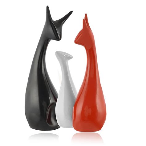 Buy CRAFTBERRY Home Decoration Lucky Deer Family Set | Piano Finish ...