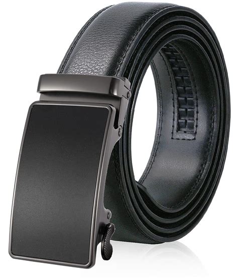 Ratchet Belt for Men, SIAELT Mens Belt—Genuine Leather Belt with ...