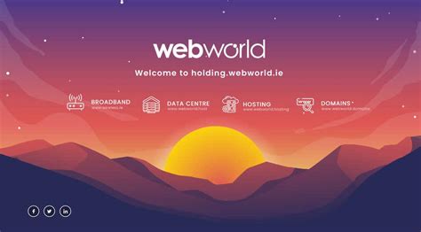 Creative landing page for hosting company | Freelancer