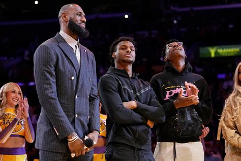 LeBron James shares positive update on son Bronny's progress following ...