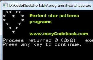 Image result for C Program to Print Heart Pattern Using