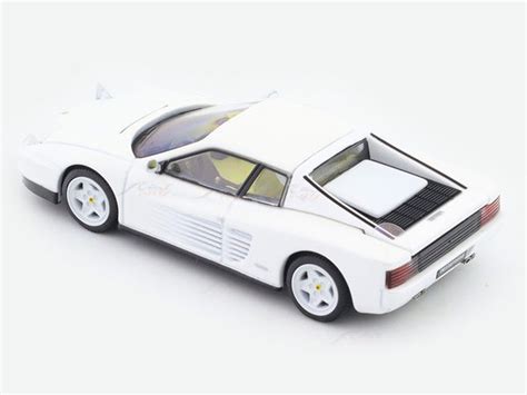 Ferrari Testarossa white 1:64 XF Model diecast scale model car ...