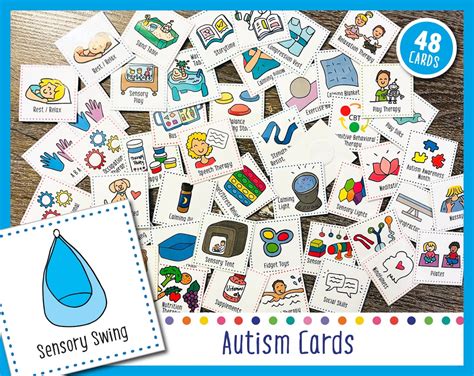 Autism Visual Cards | Visual Routine Card Set for Toddler/kids/autism ...