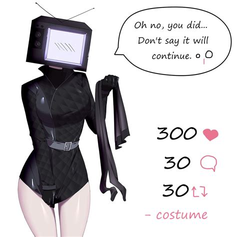 tv woman (skibidi toilet) drawn by fash | Danbooru