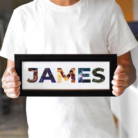 Buy Personalised Superheroes Name Canvas Online at Best Prices ...